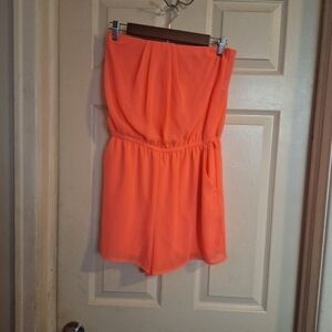 Iris sleeveless romper size large